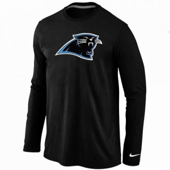 Nike Carolina Panthers Logo Long Sleeve T-Shirt black