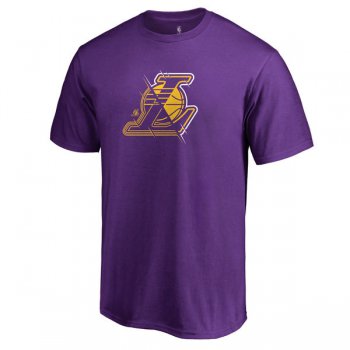 Men's Los Angeles Lakers Fanatics Branded Purple Team X-Ray T-Shirt