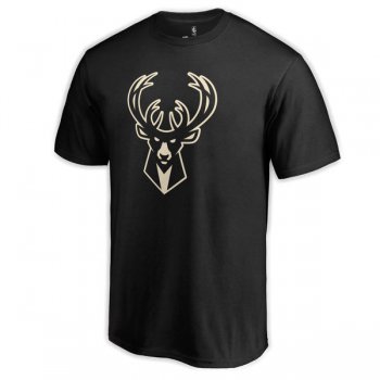 Men's Milwaukee Bucks Fanatics Branded Black Taylor T-Shirt