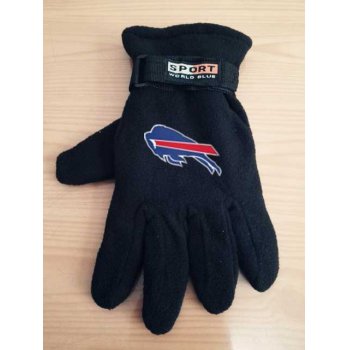 Buffalo Bills NFL Adult Winter Warm Gloves Black