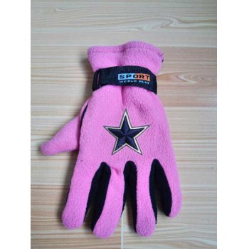 Dallas Cowboys NFL Adult Winter Warm Gloves Pink