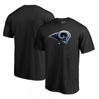 Los Angeles Rams NFL Pro Line by Fanatics Branded Midnight Mascot T-Shirt - Black