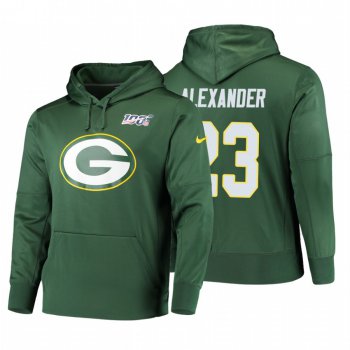 Green Bay Packers #23 Jaire Alexander Nike NFL 100 Primary Logo Circuit Name & Number Pullover Hoodie Green
