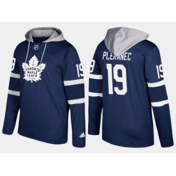 Adidas Toronto Maple Leafs 19 Tomas Plekanec Name And Number Royal Hoodie