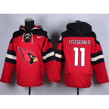 Nike Arizona Cardinals #11 Larry Fitzgerald 2014 Red Hoodie