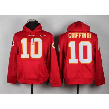 Nike Washington Redskins #10 Robert Griffin III Red Hoodie