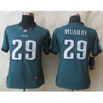 Nike Philadelphia Eagles #29 DeMarco Murray 2014 Dark Green Limited Womens Jersey