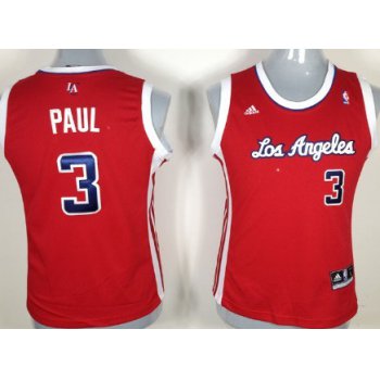 Los Angeles Clippers #3 Chris Paul Red Womens Jersey