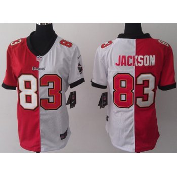 Nike Tampa Bay Buccaneers #83 Vincent Jackson/And White Two Tone Womens Jersey