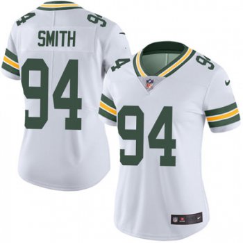 Women's Green Bay Packers #94 Preston Smith Limited Vapor Untouchable Nike White Jersey