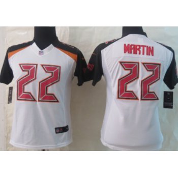 Nike Tampa Bay Buccaneers #22 Doug Martin 2014 White Limited Womens Jersey