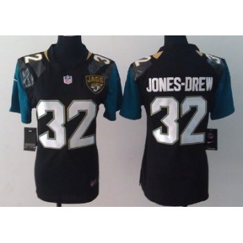 Nike Jacksonville Jaguars #32 Maurice Jones-Drew 2013 Black Game Womens Jersey