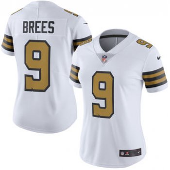 Drew Brees New Orleans Saints Nike Women's Color Rush Limited White Jersey