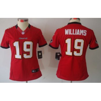 Nike Tampa Bay Buccaneers #19 Mike Williams Red Limited Womens Jersey