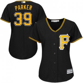 Pirates #39 Dave Parker Black Alternate Women's Stitched Baseball Jersey