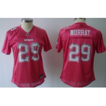 Dallas Cowboys #29 DeMarco Murray Pink Star Struck Fashion Womens Jersey