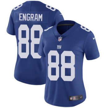 Women's Nike Giants #88 Evan Engram Royal Blue Team Color Stitched NFL Vapor Untouchable Limited Jersey