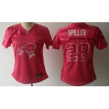 Buffalo Bills #28 C.J.Spiller Pink Fem Fan Womens Jersey
