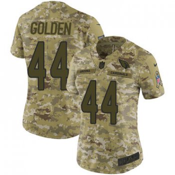 Nike Cardinals #44 Markus Golden Camo Women's Stitched NFL Limited 2018 Salute to Service Jersey