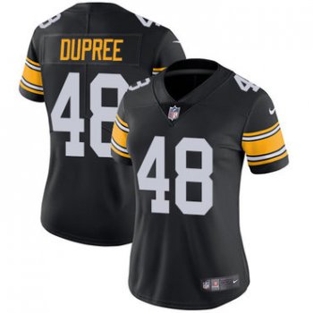 Nike Pittsburgh Steelers #48 Bud Dupree Black Alternate Women's Stitched NFL Vapor Untouchable Limited Jersey