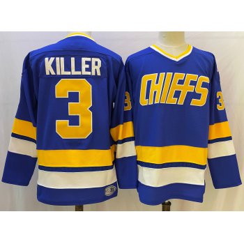 The NHL Movie Edtion #3 KILLER Blue Jersey