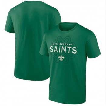 Men's New Orleans Saints Kelly Green Celtic Knot T-Shirt