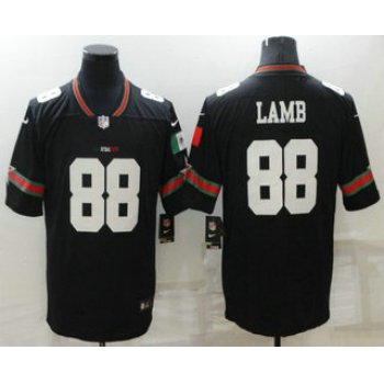 Men's Dallas Cowboys #88 CeeDee Lamb Black Mexico 2021 Vapor Untouchable Stitched Nike Limited Jersey