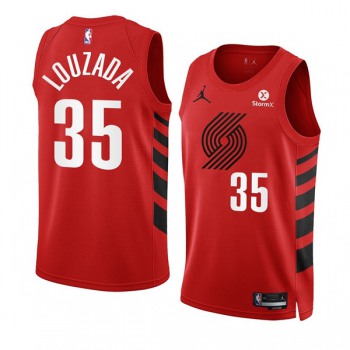 Men's Portland Trail Blazers #35 Didi Louzada 2022-23 Red Statement Edition Swingman Stitched Basketball Jersey