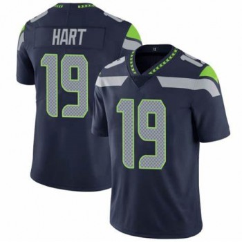 Men's Seattle Seahawks #19 Penny Hart Navy Vapor Untouchable Limited Stitched Jersey