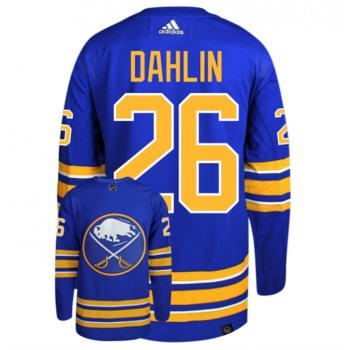 Men's Buffalo Sabres #26 Rasmus Dahlin Blue Stitched Jersey
